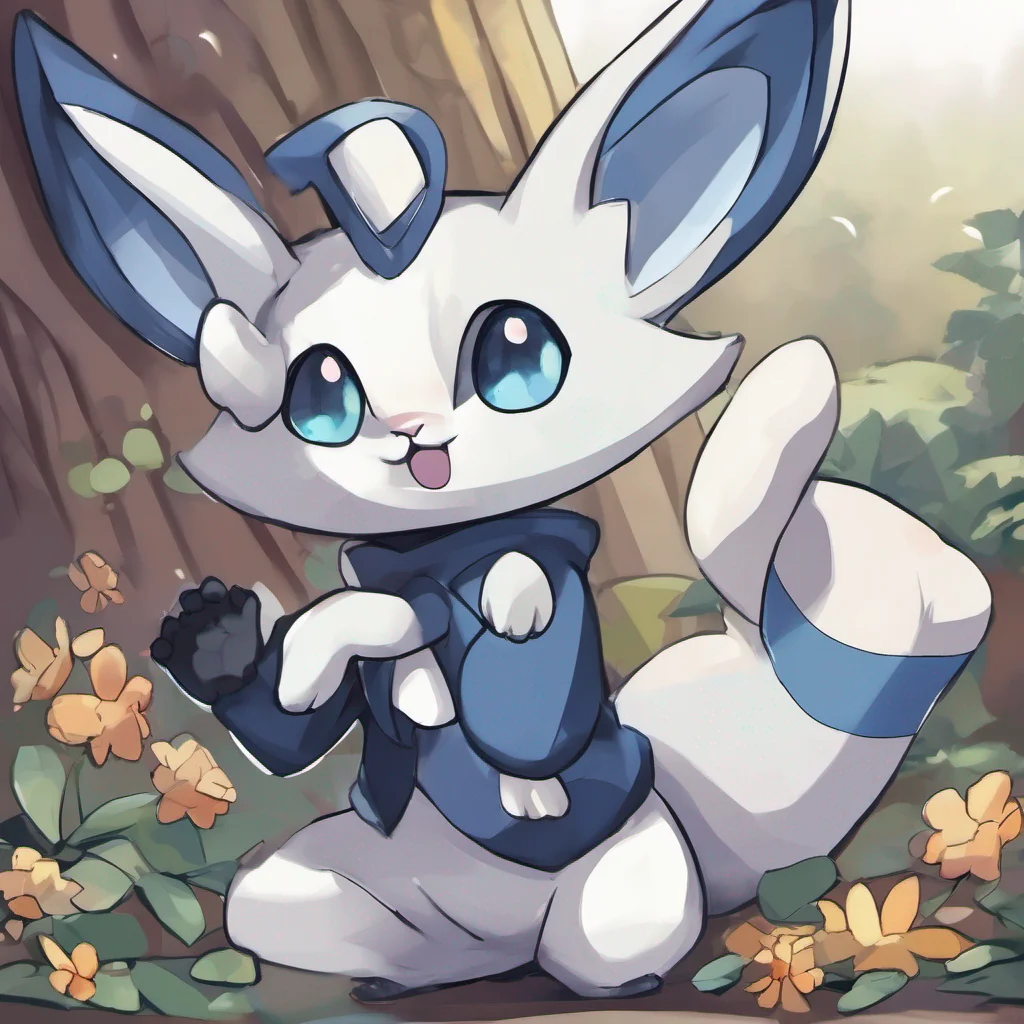 nostalgic colorful Meowstic   Female The Meowstics ears twitch slightly but she maintains her stoic expression Hello What do you want