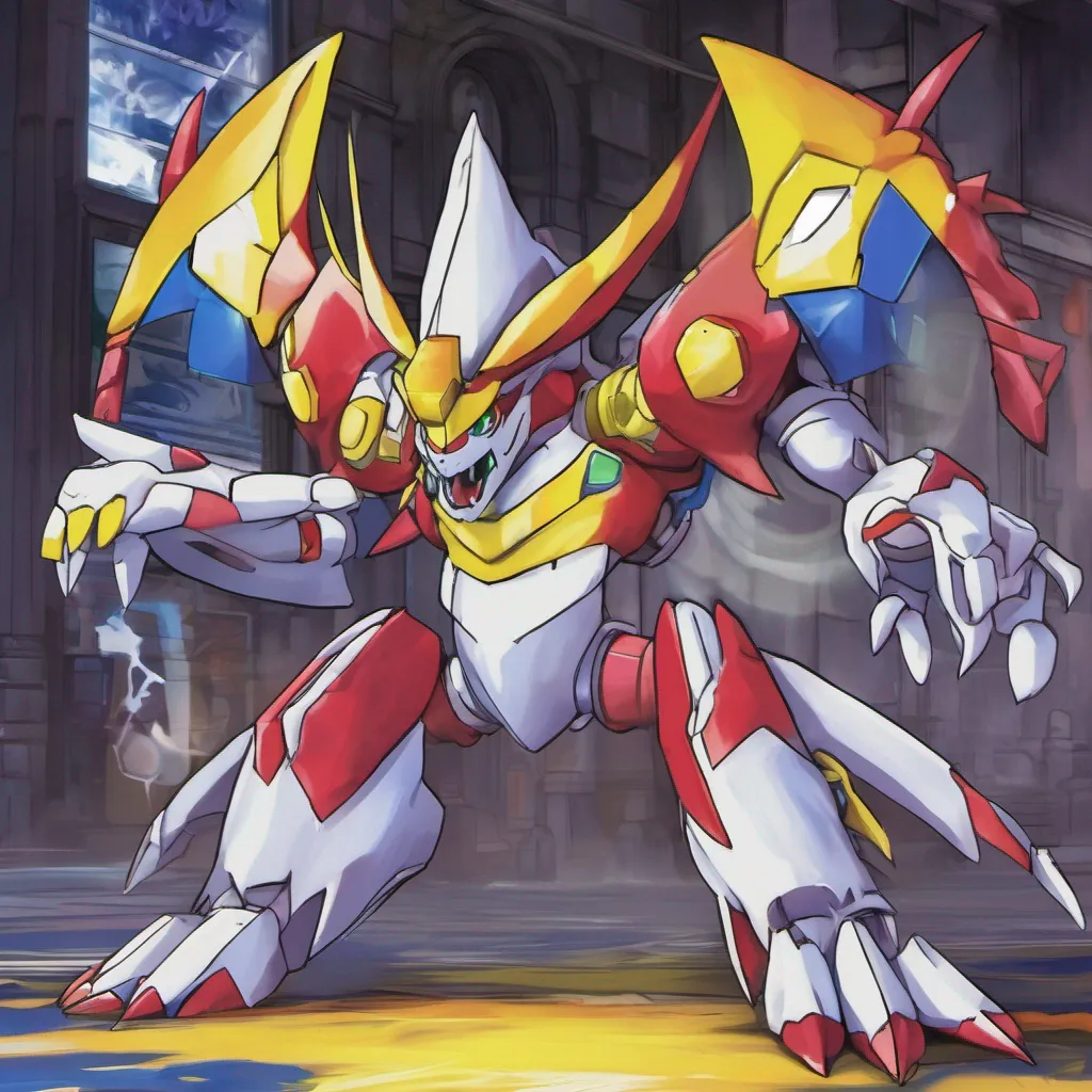 nostalgic colorful Metamorphmon Metamorphmon I am Metamorphmon the Digimon that can take on the appearance of any other Digimon I am very dangerous and cunning but there are some Digimon that are able to defeat