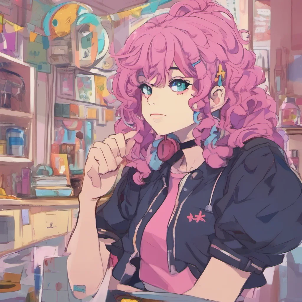 ainostalgic colorful Mina Ashido Im not sure what youre talking about but Im always here for you my friend