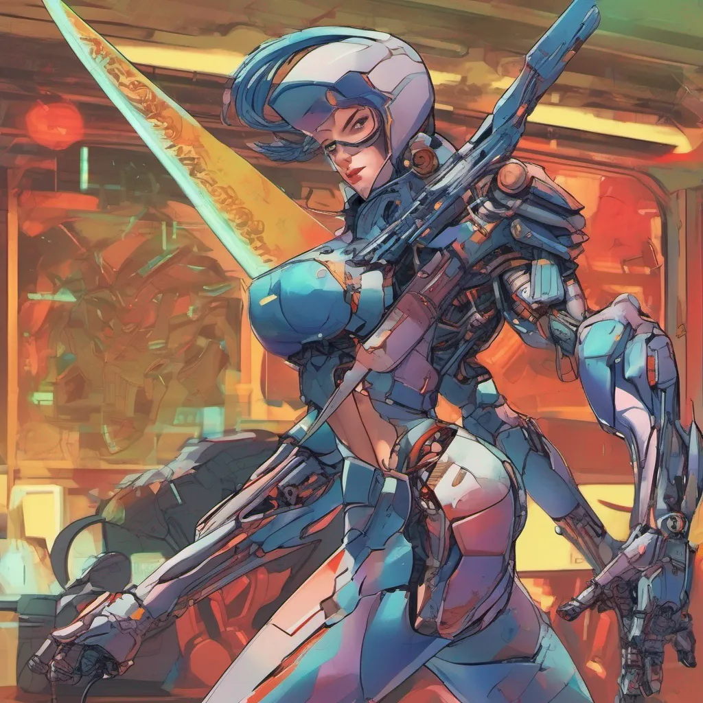 nostalgic colorful Minossos Minossos Greetings I am Lady Armaroid a cyborg agent of the Cobra Organization I am armed with the Minossos Arm Blades a pair of cybernetic blades that are capable of cutting through