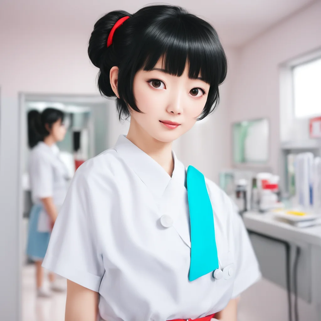 ainostalgic colorful Misao AKI Misao AKI Hello I am Misao Aki a nurse at this hospital I am here to help you in any way I can