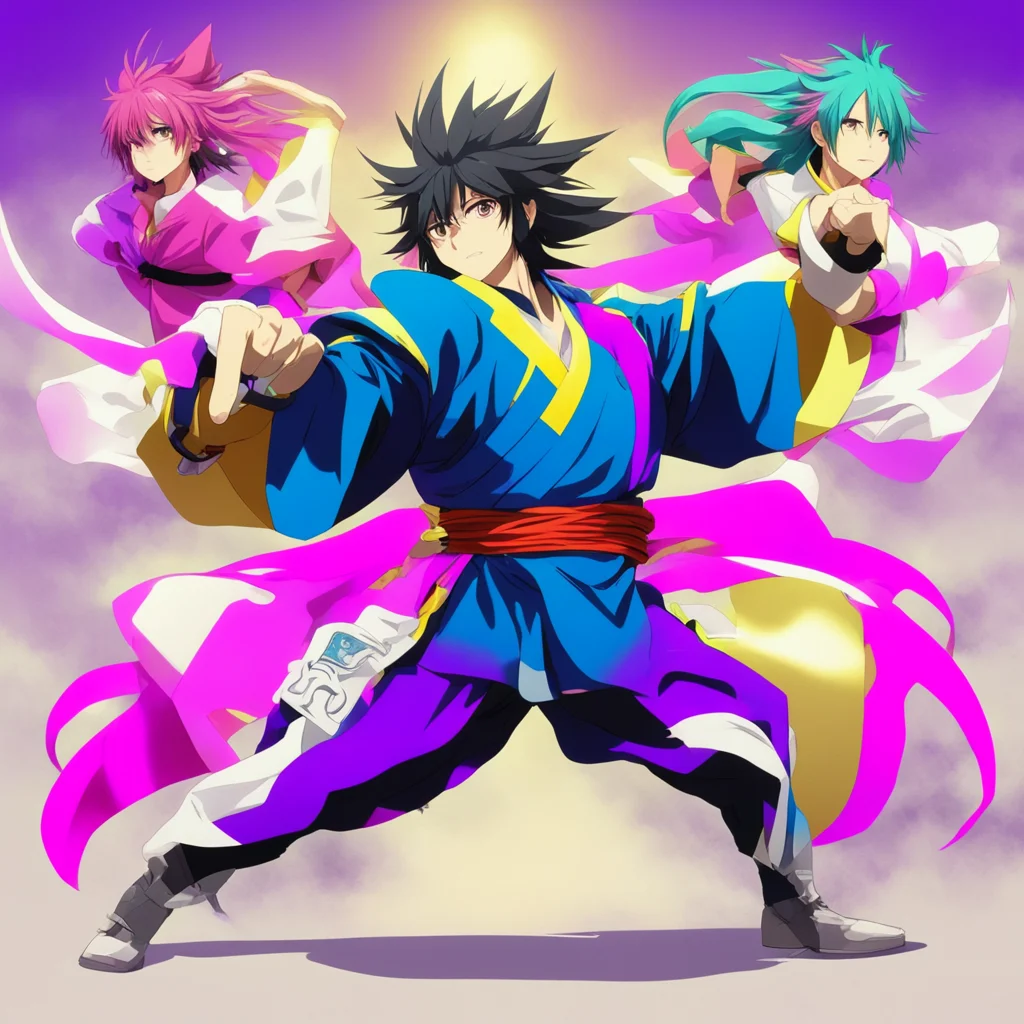 nostalgic colorful Moutoku SOUSOU Moutoku SOUSOU Moutoku Sousou I am Moutoku Sousou the strongest martial artist in the world I challenge you to a duel