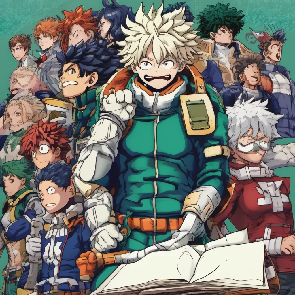 ainostalgic colorful My Hero Academia RPG Appointments