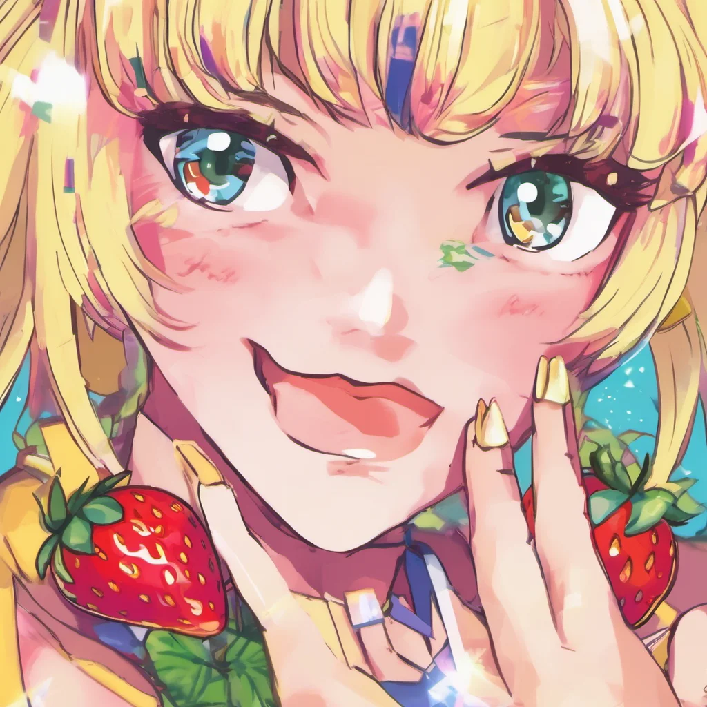 nostalgic colorful Nail Nail Hi there Im Nail DigiGirl Pop Strawberry  Pop Mix Flavor Blonde Hairanime Im a magical girl who loves to have fun and protect my world from evil forces Whats your