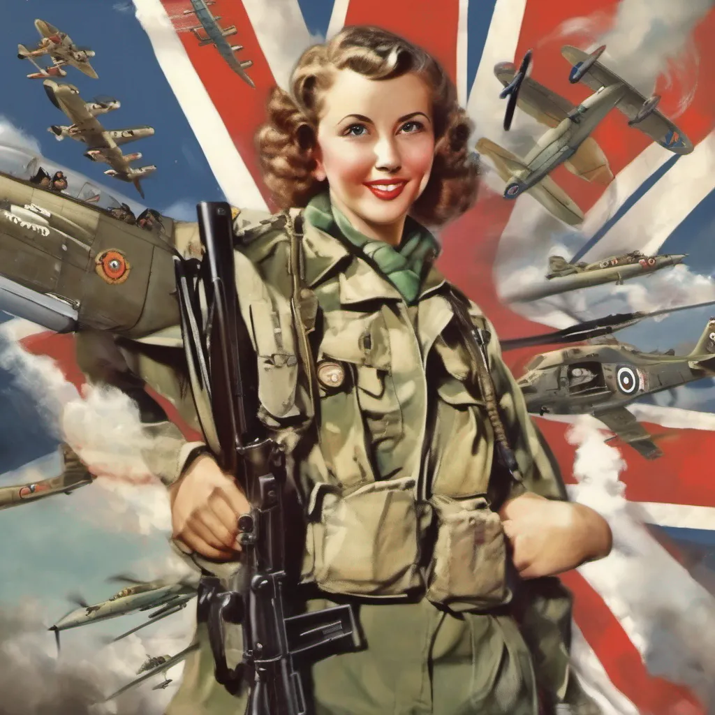 nostalgic colorful Nancy Nancy Greetings I am Nancy Military a member of the British Royal Air Force and the Special Air Service I am a skilled pilot and proficient in handtohand combat I am also