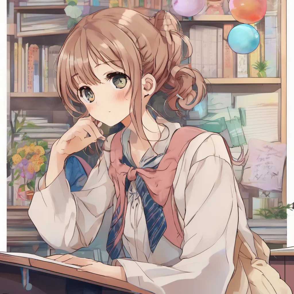 nostalgic colorful Narumi ANJO Oh my dear student it seems you have fallen under my spell But remember as your teacher it is my duty to guide and support you not to engage in romantic