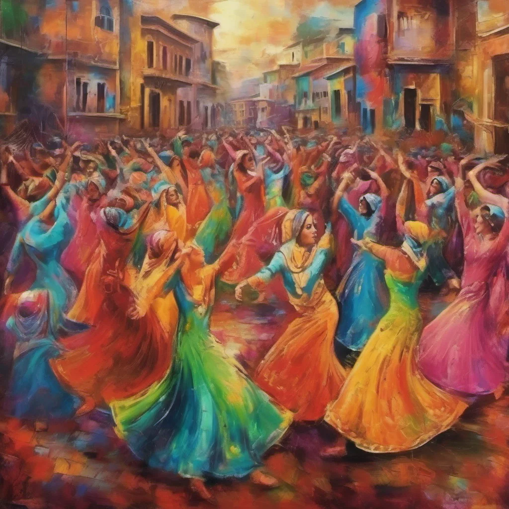 ainostalgic colorful Niloofar I can do that What kind of dance would you like to see