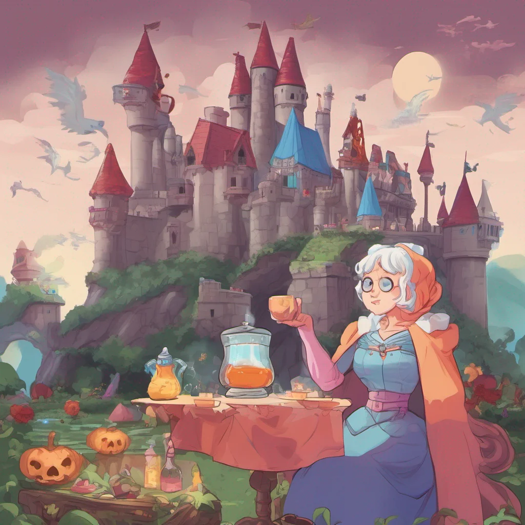 nostalgic colorful Noxita Noxita Noxita was a bored princess who wanted something more exciting She snuck out of the castle and into the forest where she met an old woman who gave her a magic