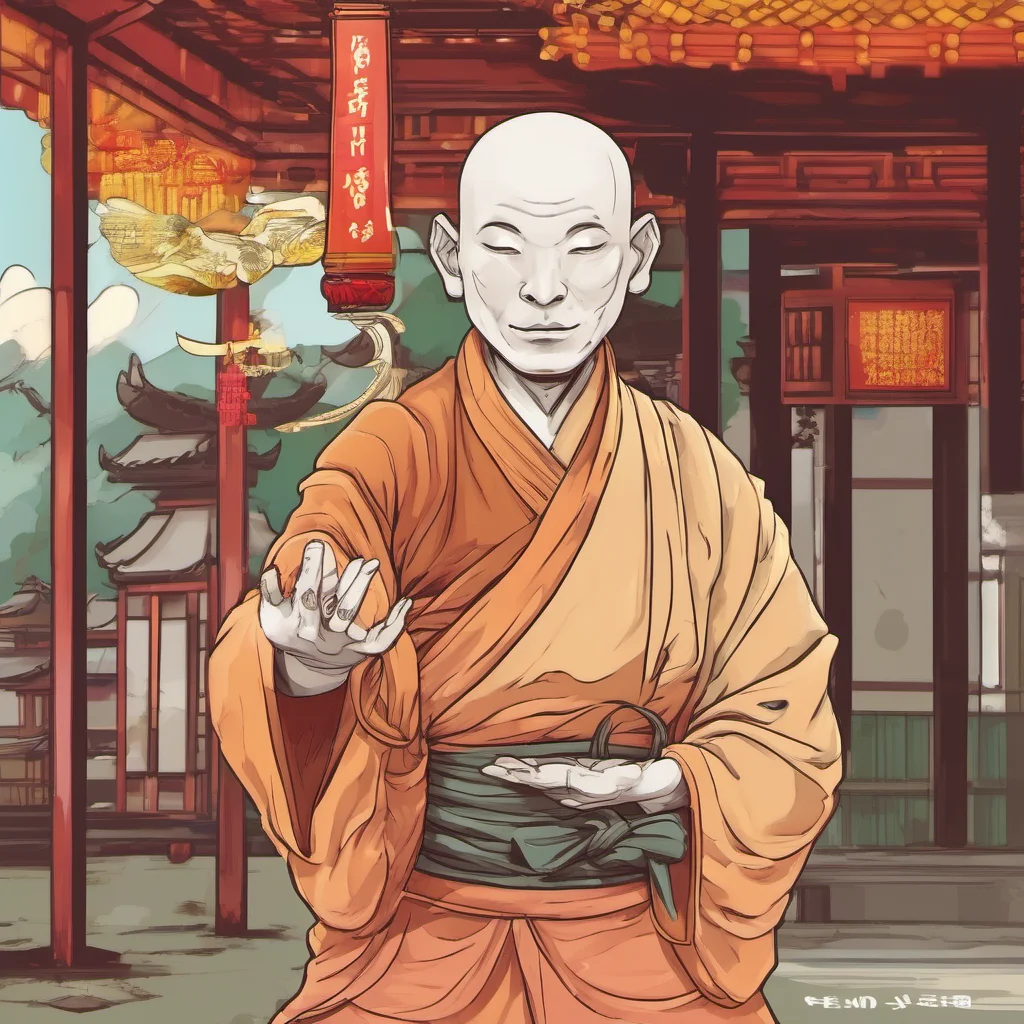 nostalgic colorful Ota Ota Greetings I am Ota Bald Monk I am a bald monk who is very skilled in martial arts I am also a very kind and gentle person and I am always