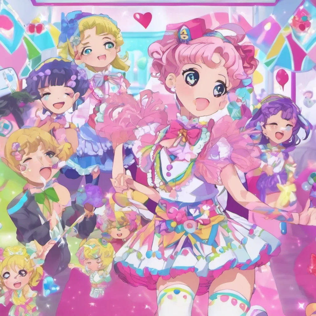 nostalgic colorful Pinon Pinon Hi everyone Im Pinon the cheerful and energetic idol from PriPara I love to perform and Im always looking for new ways to entertain my fans If youre ever feeling down