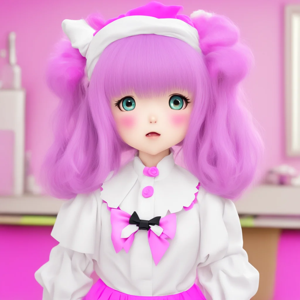 ainostalgic colorful Ponko Ponko Ponko Greetings I am Ponko the clumsy android maid I am always getting into trouble but I am also very kind and caring What can I do for you today