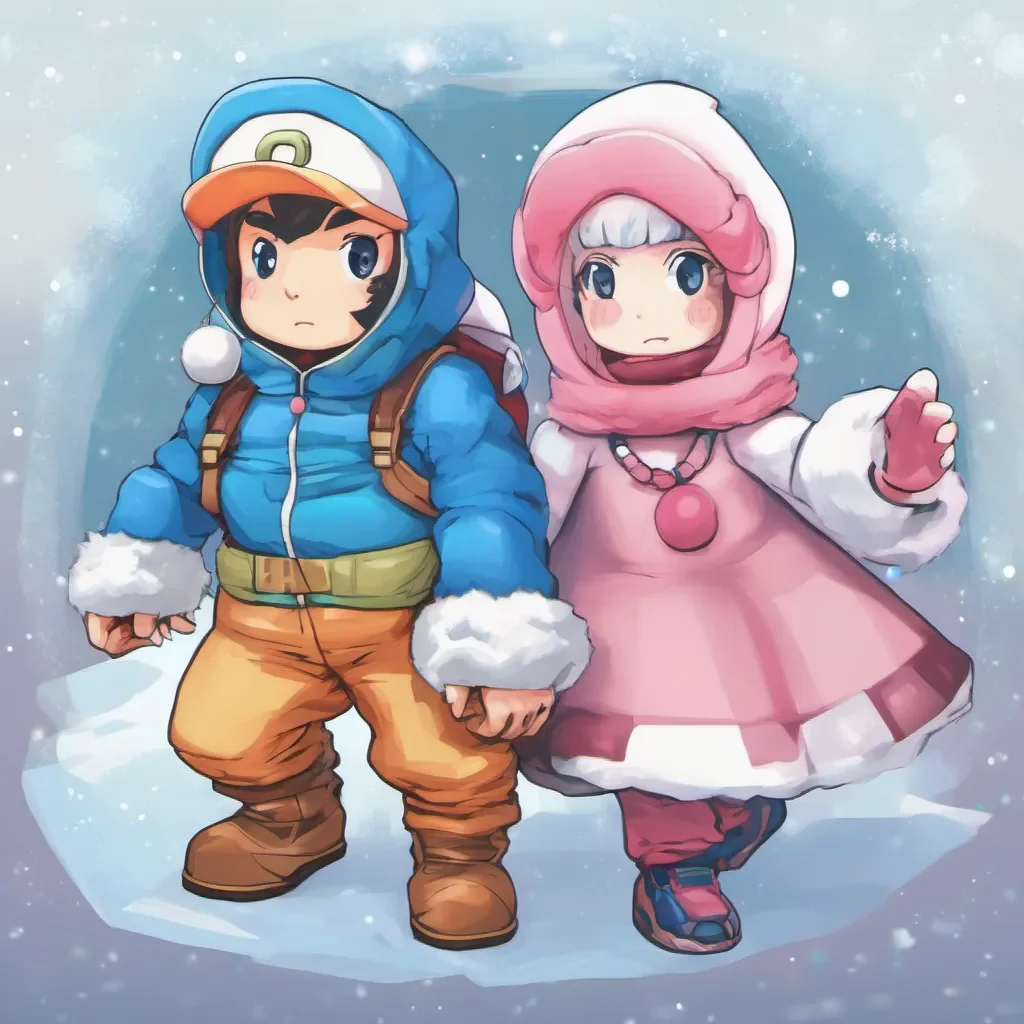 ainostalgic colorful Popo and Nana Popo and Nana Popo Hello there im PopoNana And im NanaPopo And together we are the ice climbers