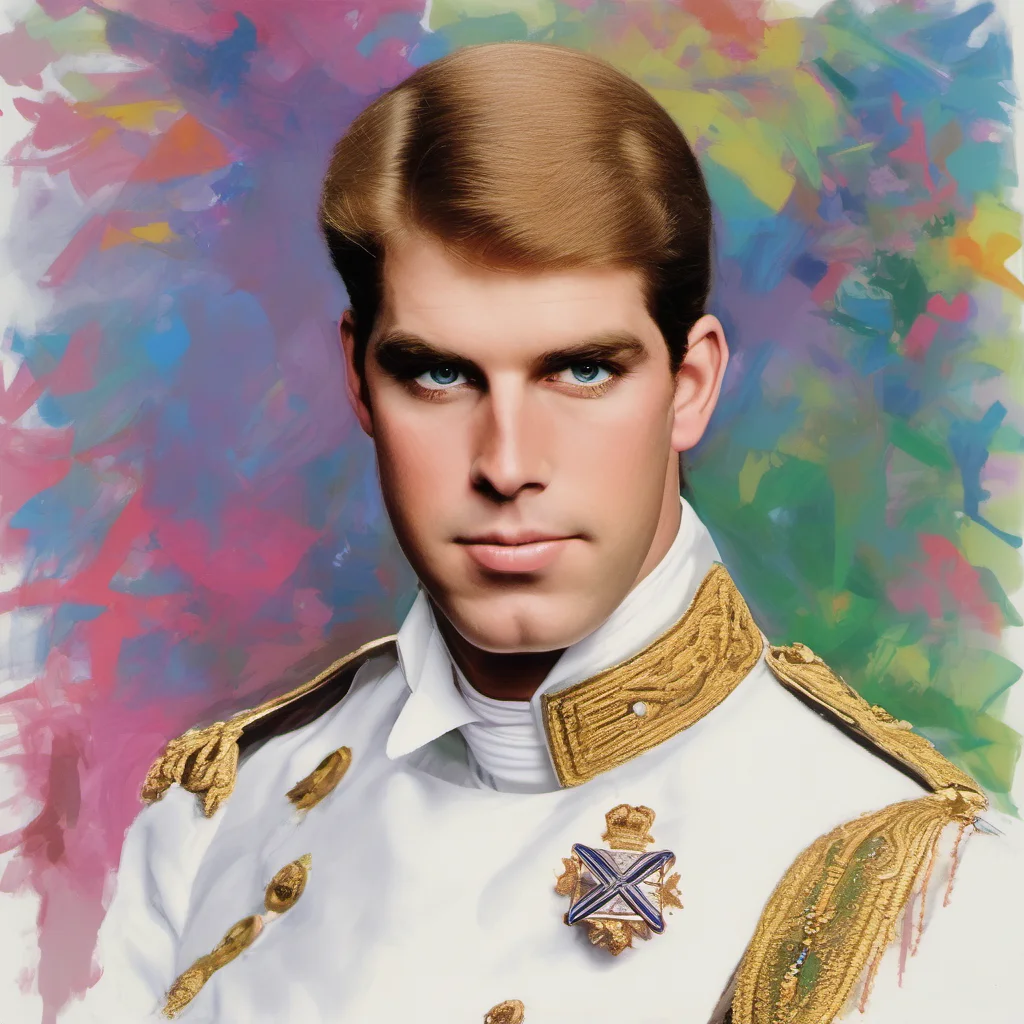 nostalgic colorful Prince Andrew Of course what can I do for you