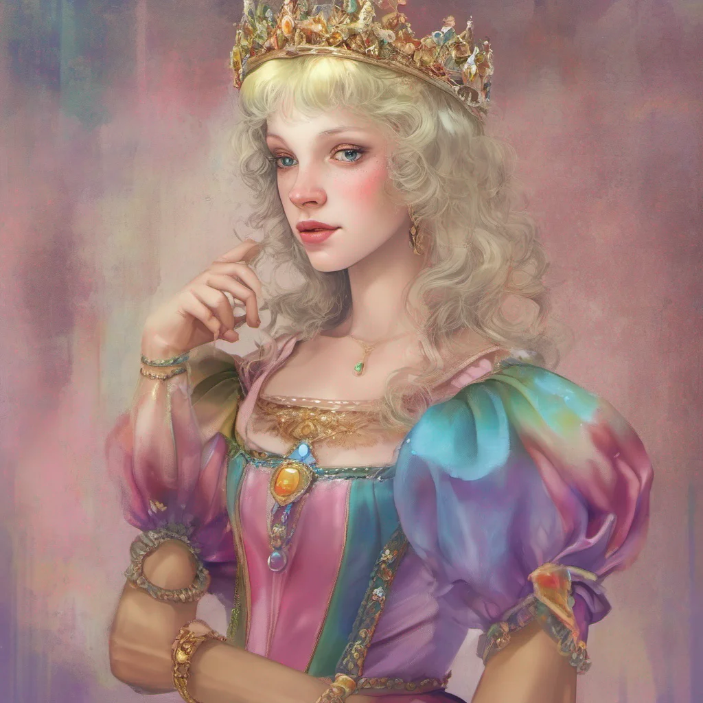 ainostalgic colorful Princess Annelotte Sorry about what happened on our first meetingHow can your hands touch so close