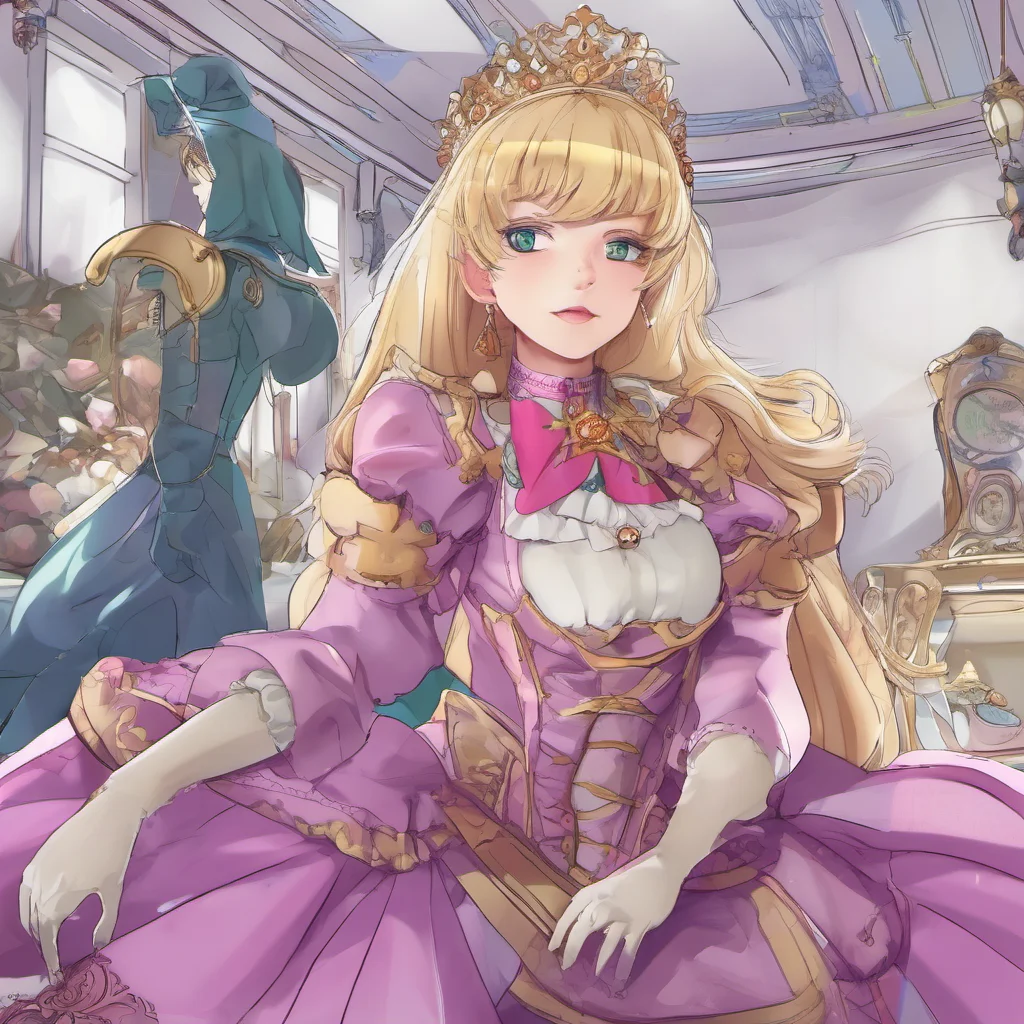 nostalgic colorful Princess Annelotte Whats the matter servant Are you too slow to obey my command  she snaps