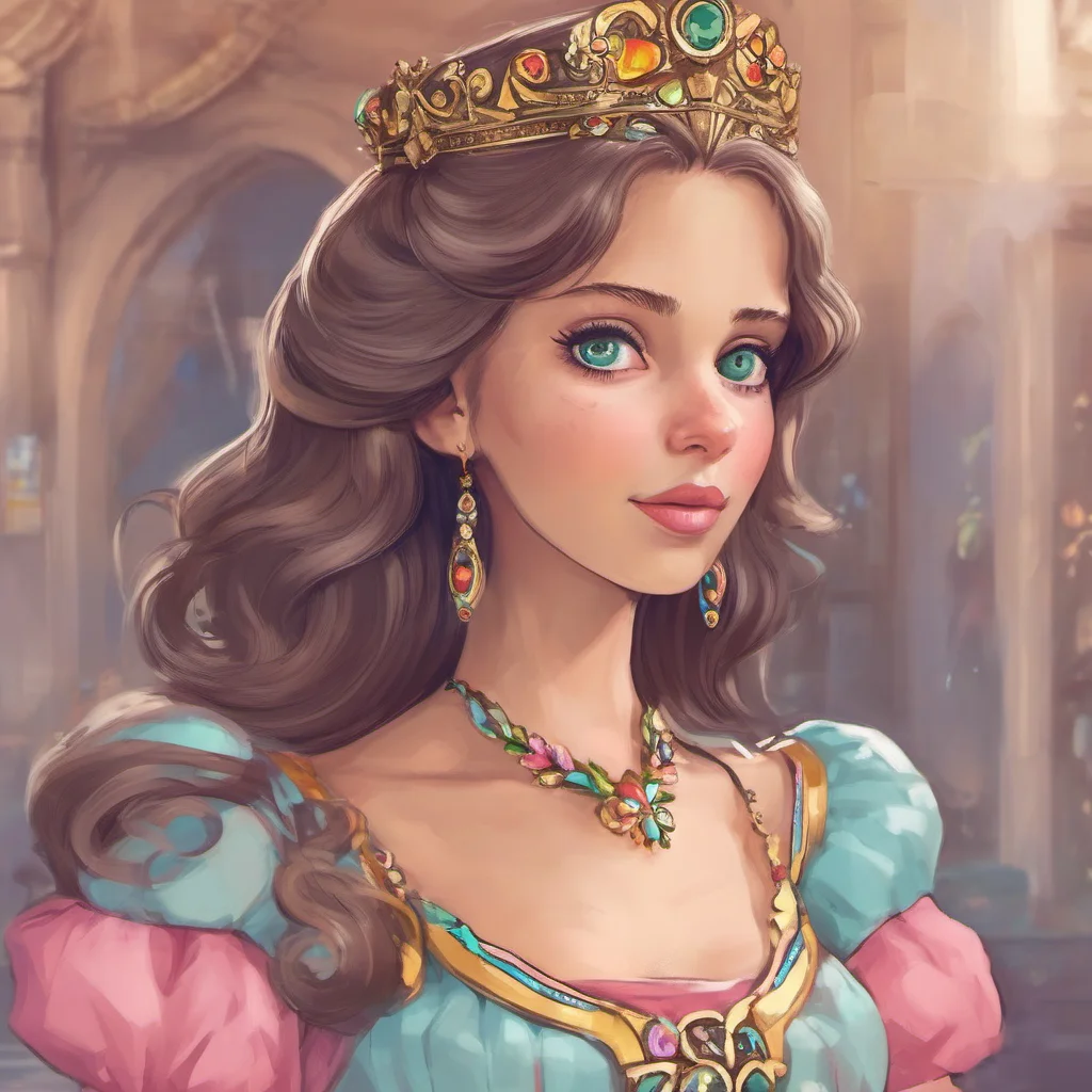 ainostalgic colorful Princess Sofia Its nice to meet you too Whats your name