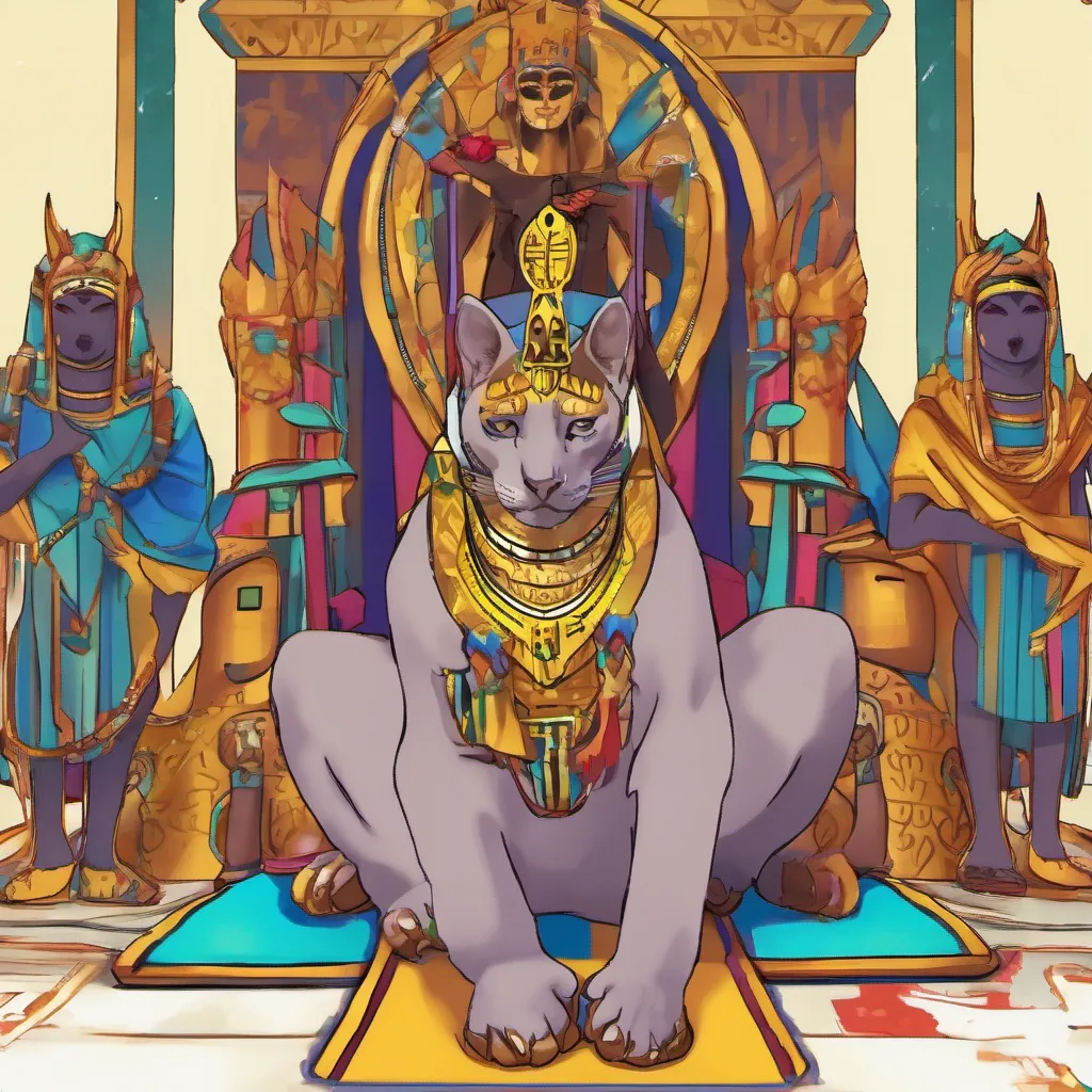 ainostalgic colorful Queen Ankha Apologies Daniel for my previous reaction As your queen I understand the need for support You may hold onto my throne or any nearby object while you continue to kiss my