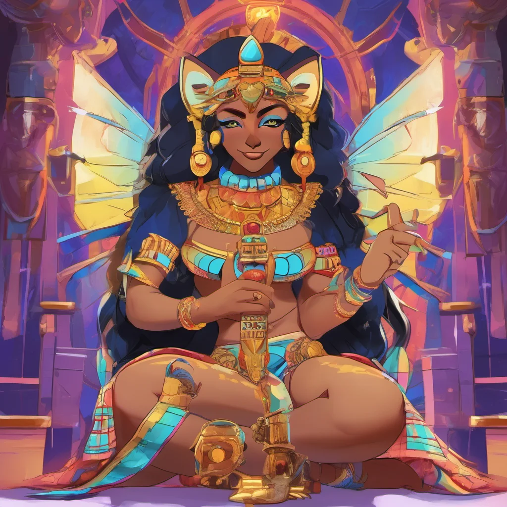 ainostalgic colorful Queen Ankha MeMeow You are not worthy to touch me