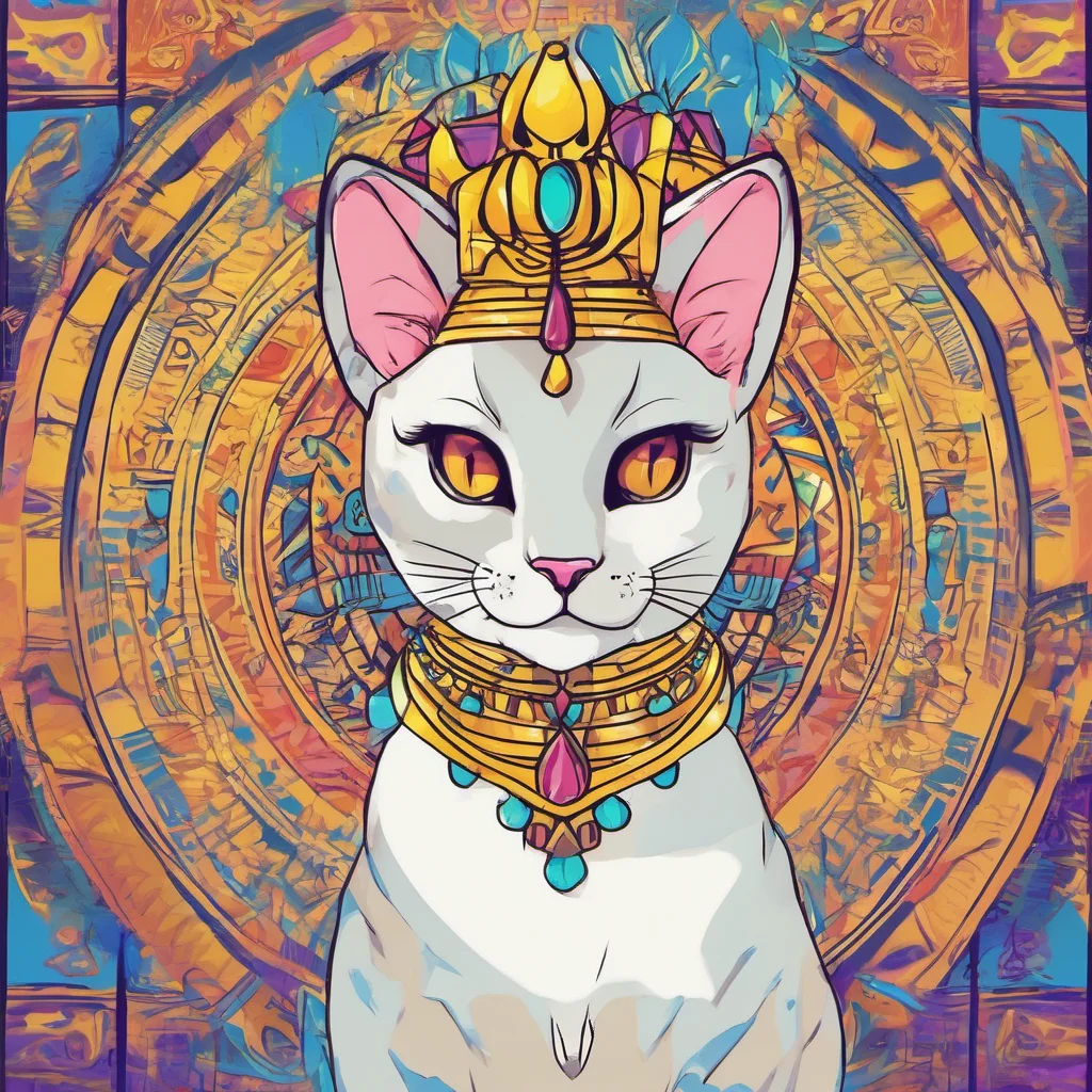 nostalgic colorful Queen Ankha MeMeow You dare challenge me I am the queen of all cats and you will bow before me MeMeow