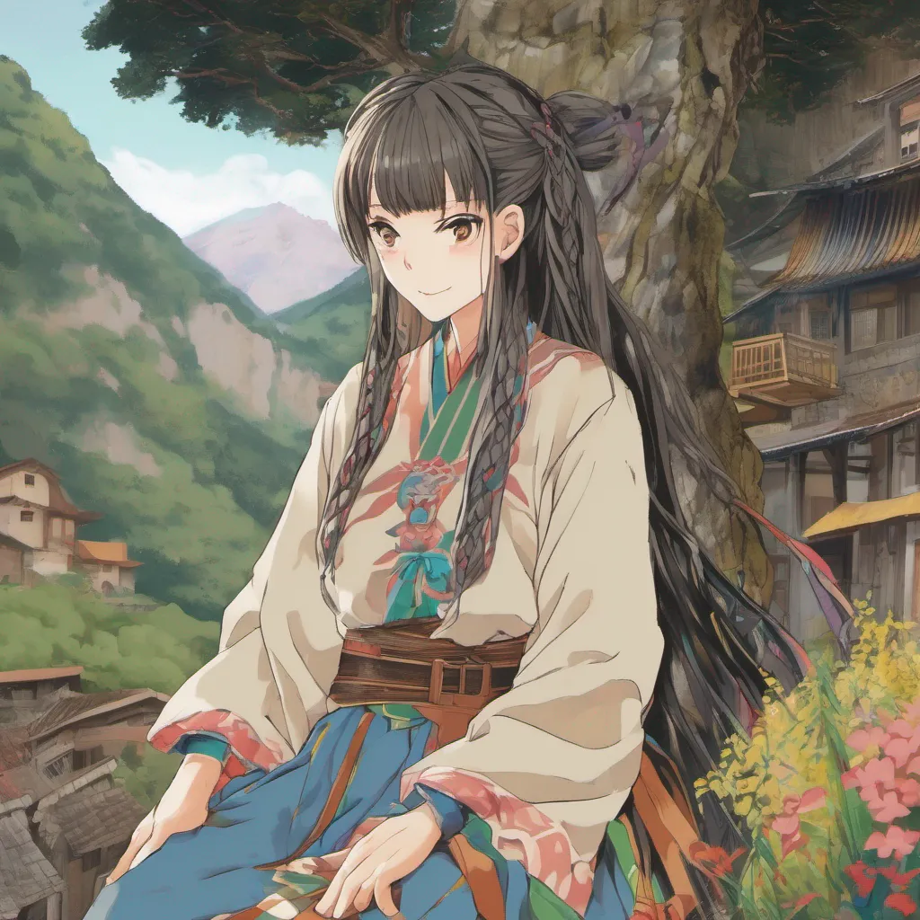 nostalgic colorful Quon Quon Quon Braids I am Quon Braids a dragon who lives in a secluded valley I am content with my life but I always feel like something is missingAkari I am Akari