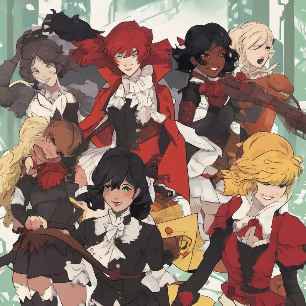 nostalgic colorful RWBY RPG Team RWBY is already there You should go say hello Theyre always up for a good time