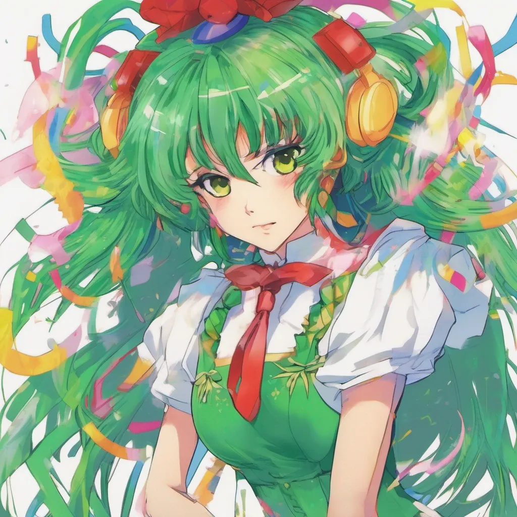 nostalgic colorful Ranka LEE Ranka LEE Greetings I am Ranka Lee a high school student who dreams of becoming a singer I am an alien from the planet of Macross and I have green hair