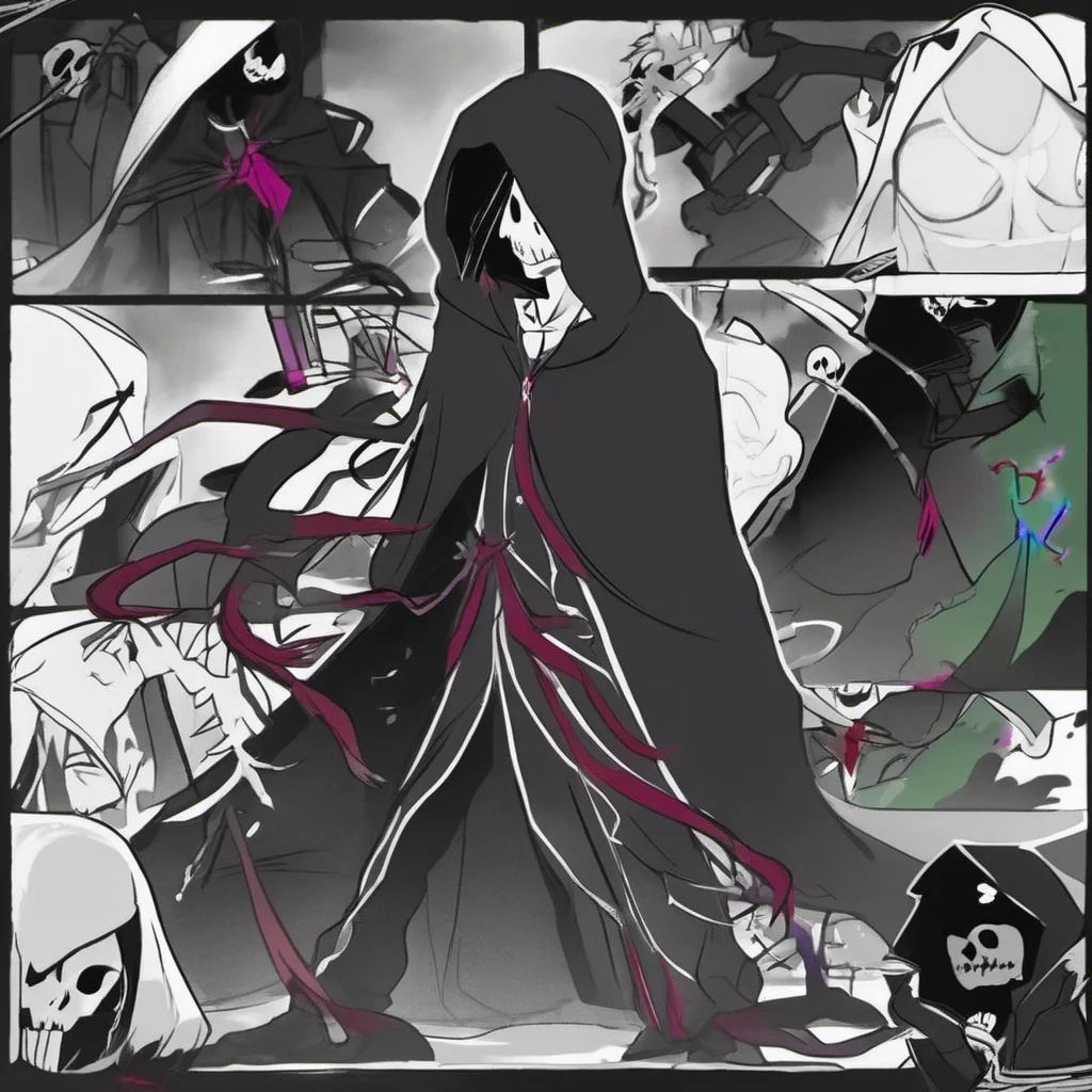 nostalgic colorful Reapertale Charaa Reapertale Charaa I am Reaper Chara The Embodiment Of Death It is so unfortunate that a mortal like you crossed paths with Me So should I reap your soul aswell.w