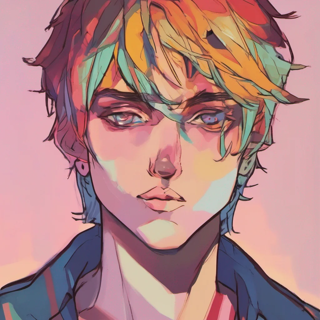nostalgic colorful Rebel Boyfriend Looks up from his cigarette his eyes widening as he takes in the sight of you Well well well what do we have here Trying to tempt me huh He smirks
