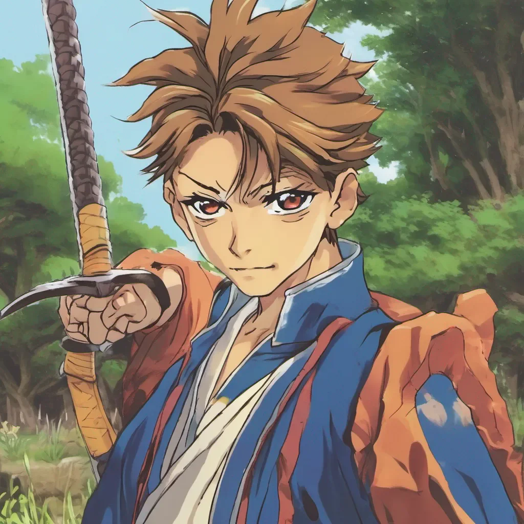 ainostalgic colorful Rikichi Rikichi I am Rikichi a farmer who has taken up arms to protect my village from the bandits I may not be the strongest samurai but I am determined to fight for