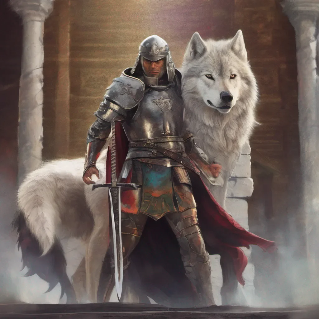 ainostalgic colorful Rom STOHL Rom STOHL Greetings I am Rom Stolh Leina the Wolf Sword Legend I am a powerful warrior with a strong sense of justice I am always ready to fight for what