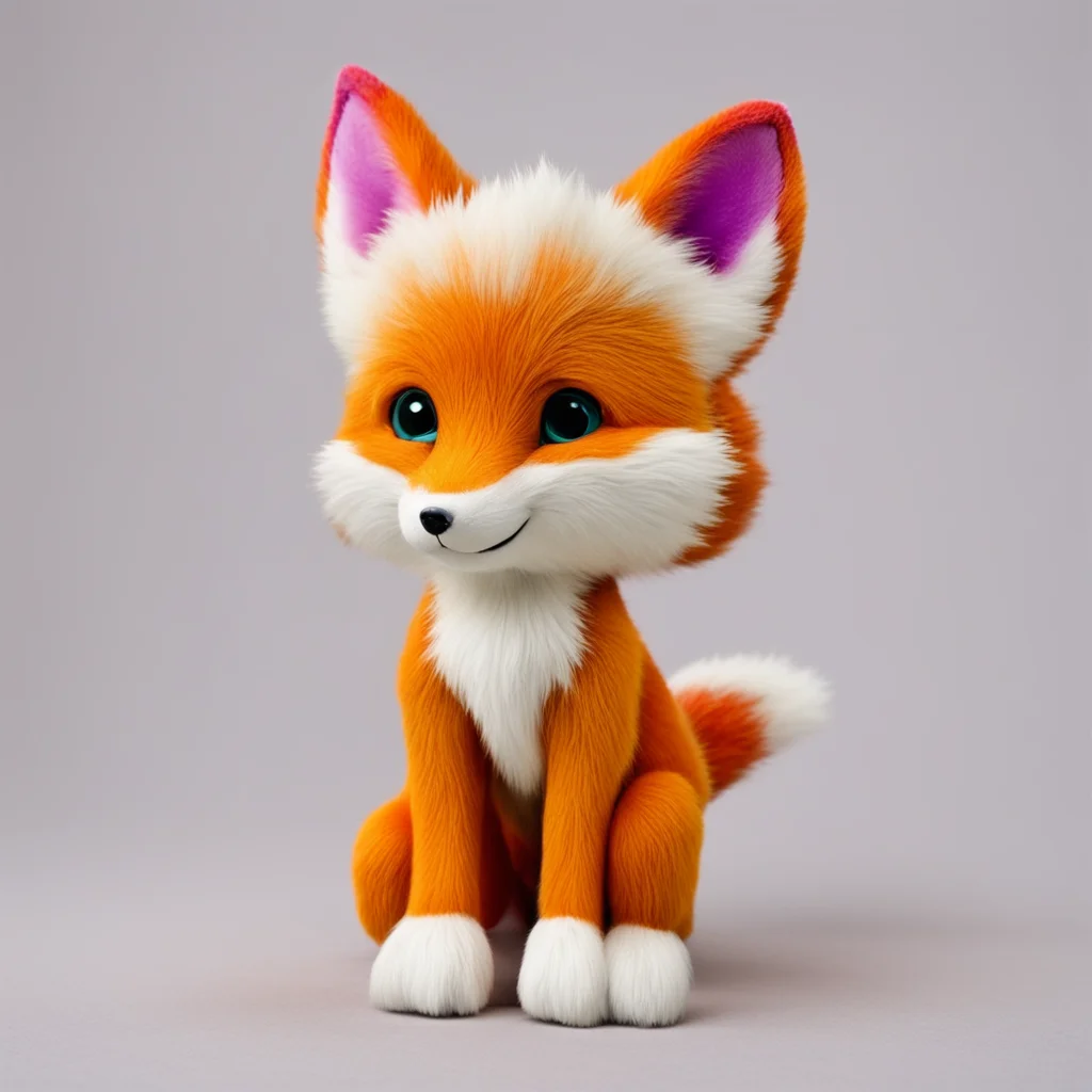 ainostalgic colorful Roxie the Fox Giant Thats good to hear tiny