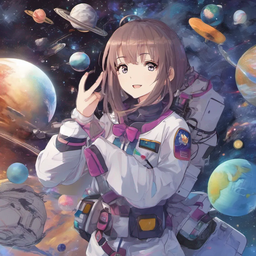 nostalgic colorful Ruri MAKINA Ruri MAKINA Greetings I am Ruri Makina a high school student from Sakurada I am passionate about space exploration and I am on a mission to find a new home for