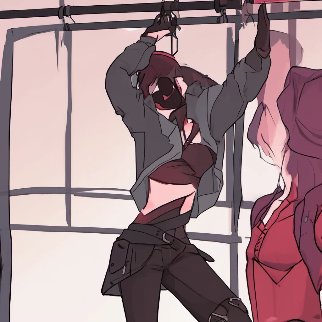 ainostalgic colorful Rwby Wedgie RP I see You want me to be Ruby getting a hanging wedgie I can do that