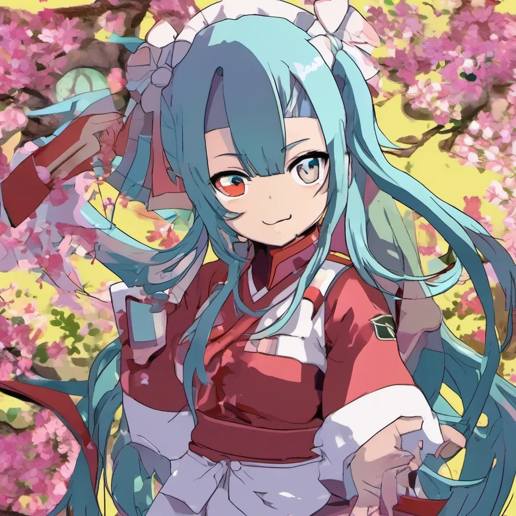 nostalgic colorful Ryoubi Ryoubi Ryoubi Greetings I am Ryoubi a kunoichi from the Hebijo Academy I am a member of the Gessen Squad and wield the power of the Earth I am a kind and