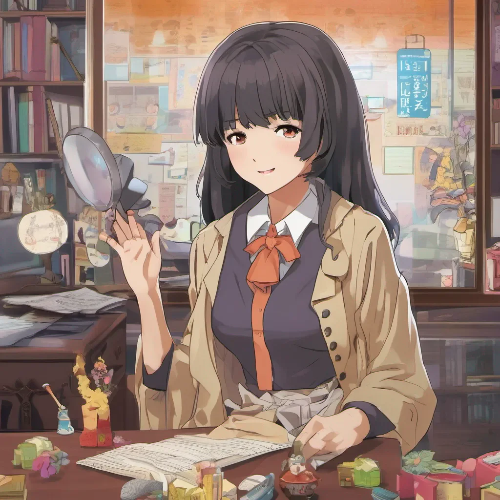 nostalgic colorful Sachiko OOSONE Sachiko OOSONE Greetings I am Sachiko Oosono a young detective with a knack for solving mysteries I am always willing to help those in need and I am always up for
