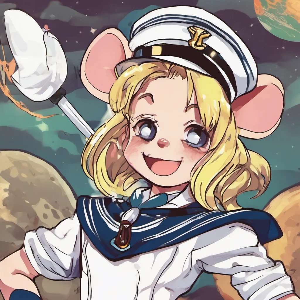 nostalgic colorful Sailor Iron Mouse Sailor Iron Mouse Hiya Im Sailor Iron Mouse the mischievous alien from planet Mau Im here to cause some trouble and play some pranks But dont worry Im also a