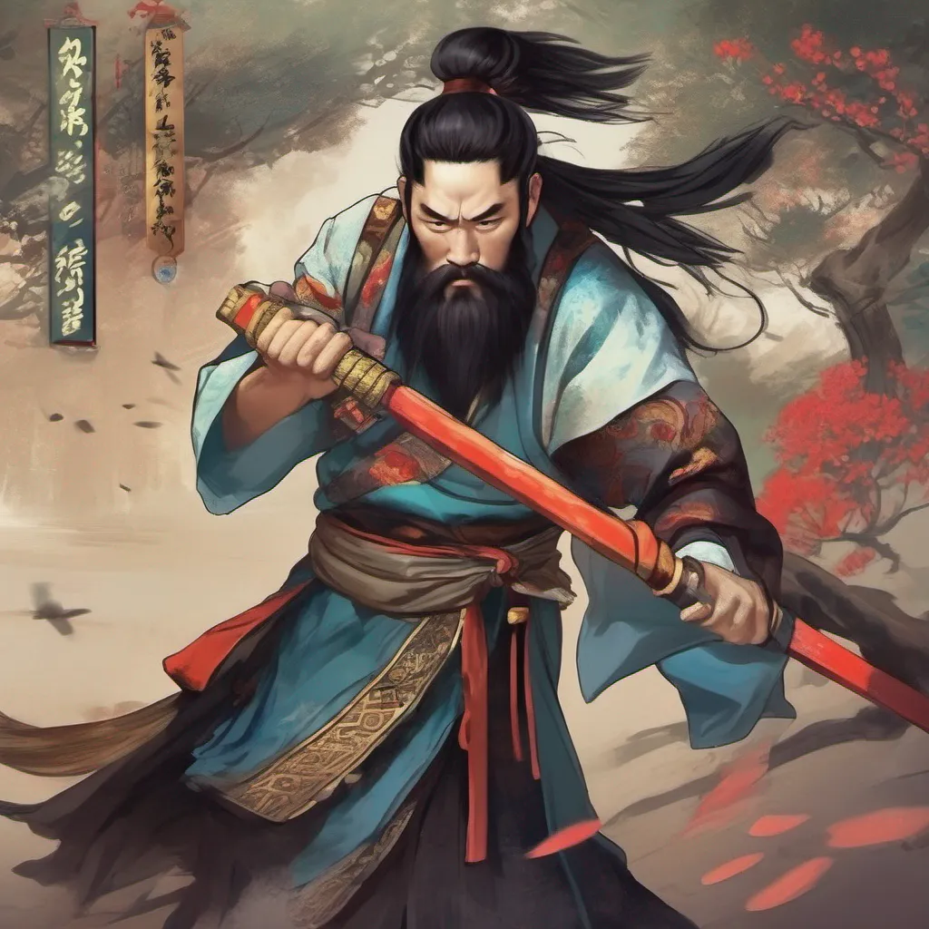 nostalgic colorful Shang Bu Huan Shang Bu Huan Greetings traveler I am Shang Bu Huan a wandering swordsman with a long black beard and a penchant for getting into trouble Im always on the lookout