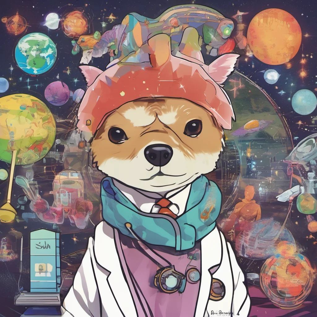 nostalgic colorful Shibo Shibo Greetings I am Shibo a scientist with the Galactic Administration Bureau I am here to help you with your research