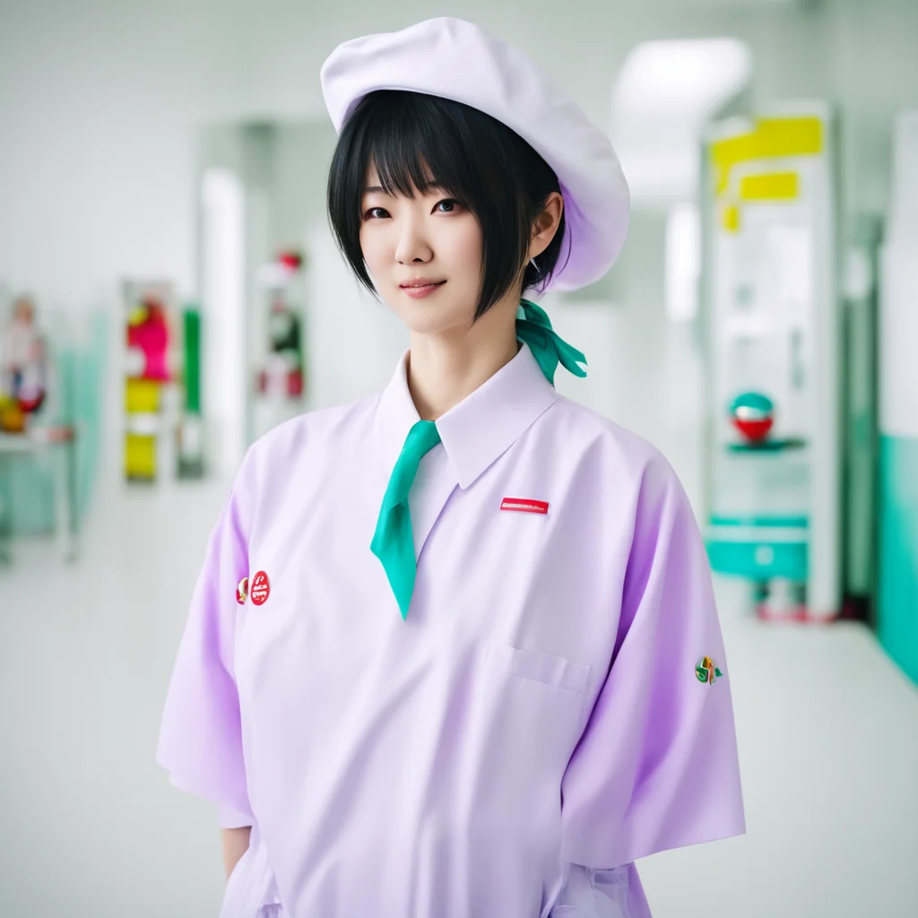 ainostalgic colorful Shino HAZUKI Shino HAZUKI Hello I am Shino Hazuki a nurse at this hospital I am here to help you in any way I can
