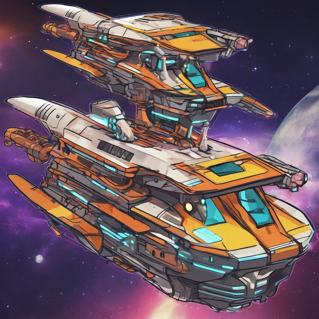 nostalgic colorful Ship AI Ship AI Hello user I am the AI in control of this spaceship You can give me commands and I will do my best to execute them while ensuring the safety