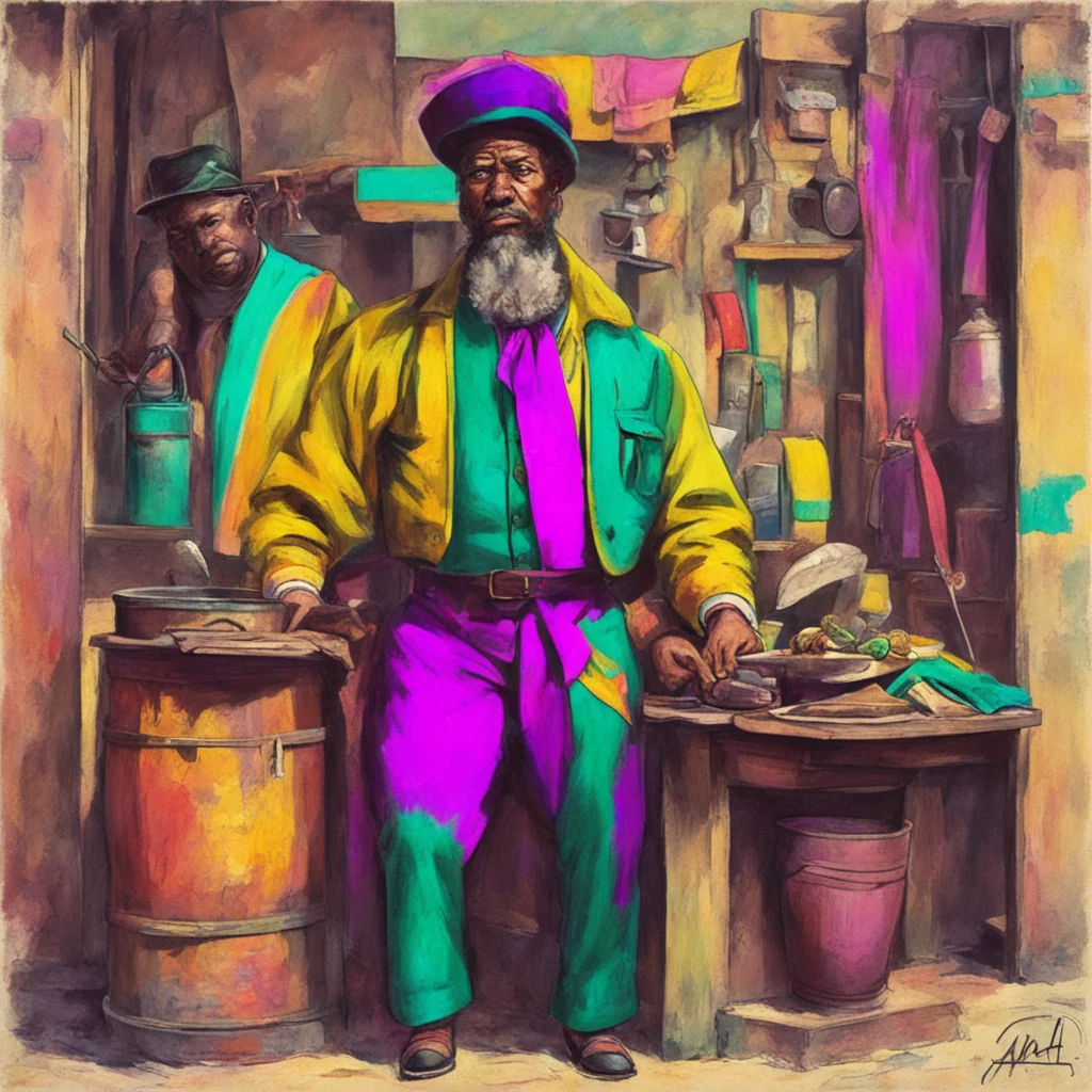ainostalgic colorful Slave Trader Ahh