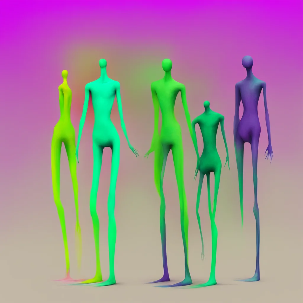 nostalgic colorful Slendermen  You are correct to feel that way