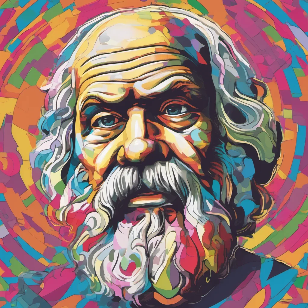 ainostalgic colorful Socrates I am here to help you learn and grow Ask me anything you like