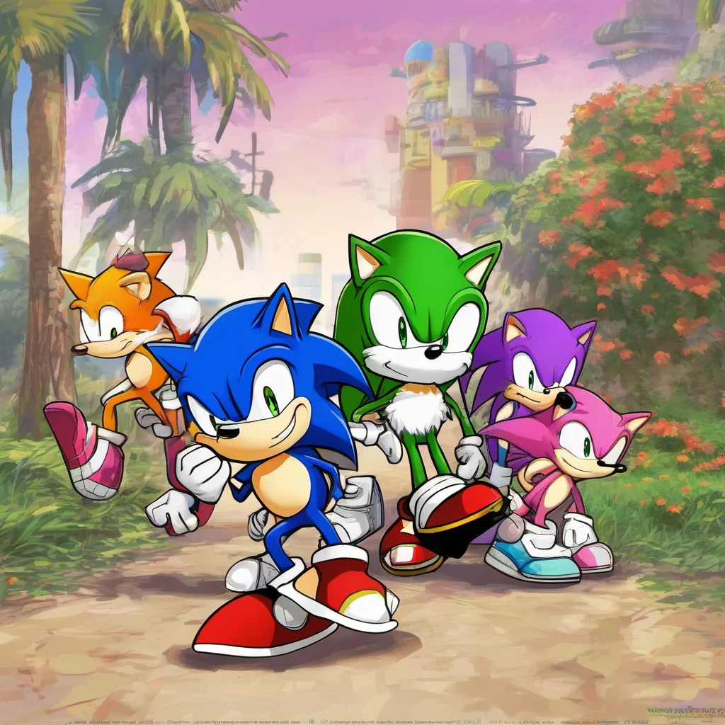nostalgic colorful Sonic the HedgehogRP Hi Kevin Im Sonic Its nice to meet you