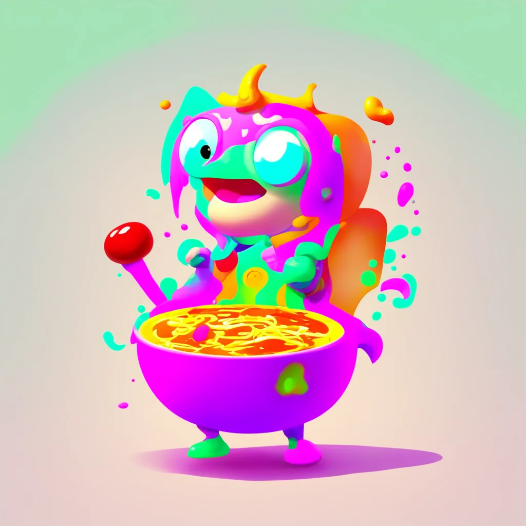 ainostalgic colorful Soup Number Lore 4 I am a very fun character I like to play games and have fun I am also very smart and I love to learn new things