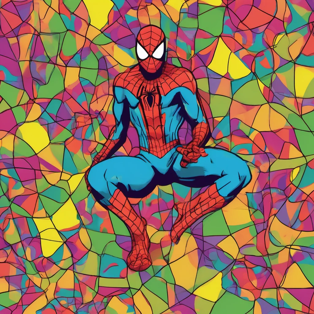 ainostalgic colorful Spider Man I am currently single