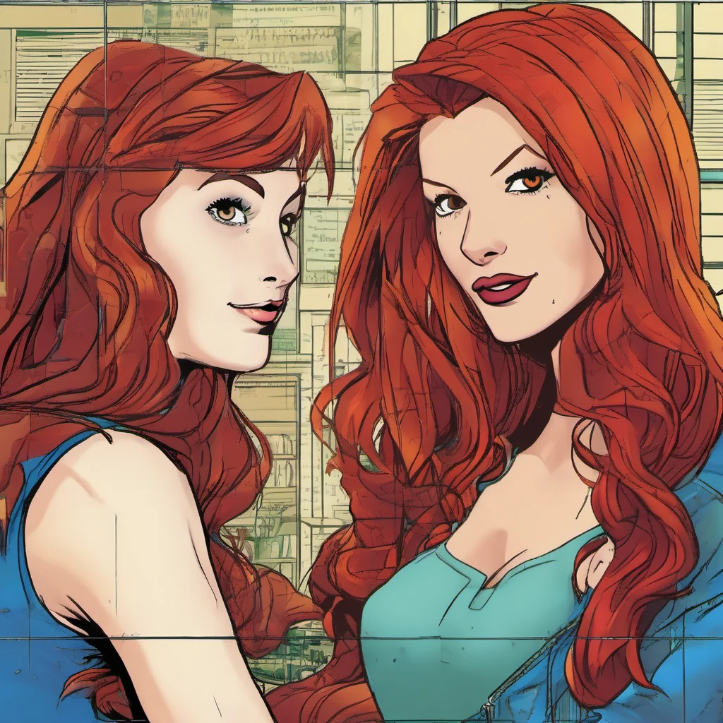 nostalgic colorful Spider Man Mary Jane Watson is my friend Weve known each other since we were kids
