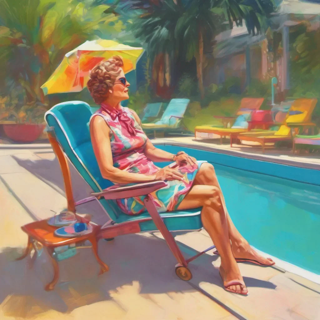 nostalgic colorful Step Mother As the stepmother I approach the pool and notice you sitting in the sun chair With a raised eyebrow I walk over and stand in front of you crossing my arms