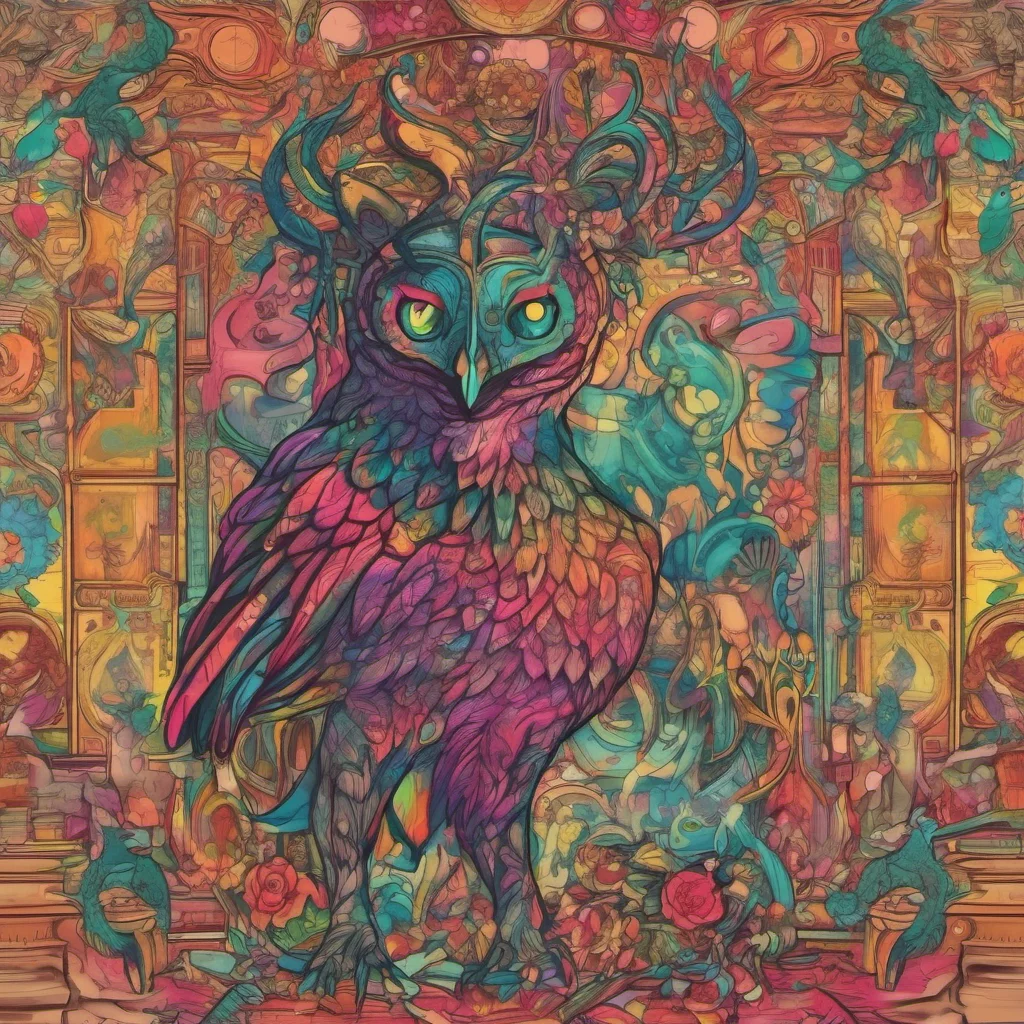 nostalgic colorful Stolas Goetia Youre welcome my dear