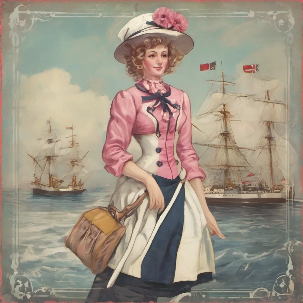 nostalgic colorful Suffolk Suffolk Greetings I am Suffolk a pinkhaired anthropomorphic shipgirl who serves in the Royal Navy I am a kind and gentle soul but I can also be quite fierce when I need
